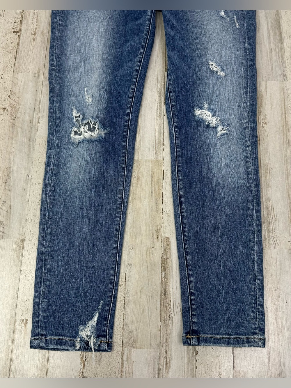 Flying Monkey Jeans Womens 30x27.5 Blue Medium Wash Mid Rise - Picture 3 of 11